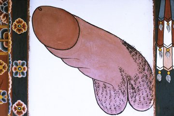 Phallus, Bhutan