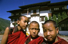 Buddhism Bhutan 1: Monks